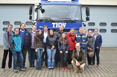 Besuch des Technischen Hilfswerks Mnster - Besuch des Technischen Hilfswerks Münster